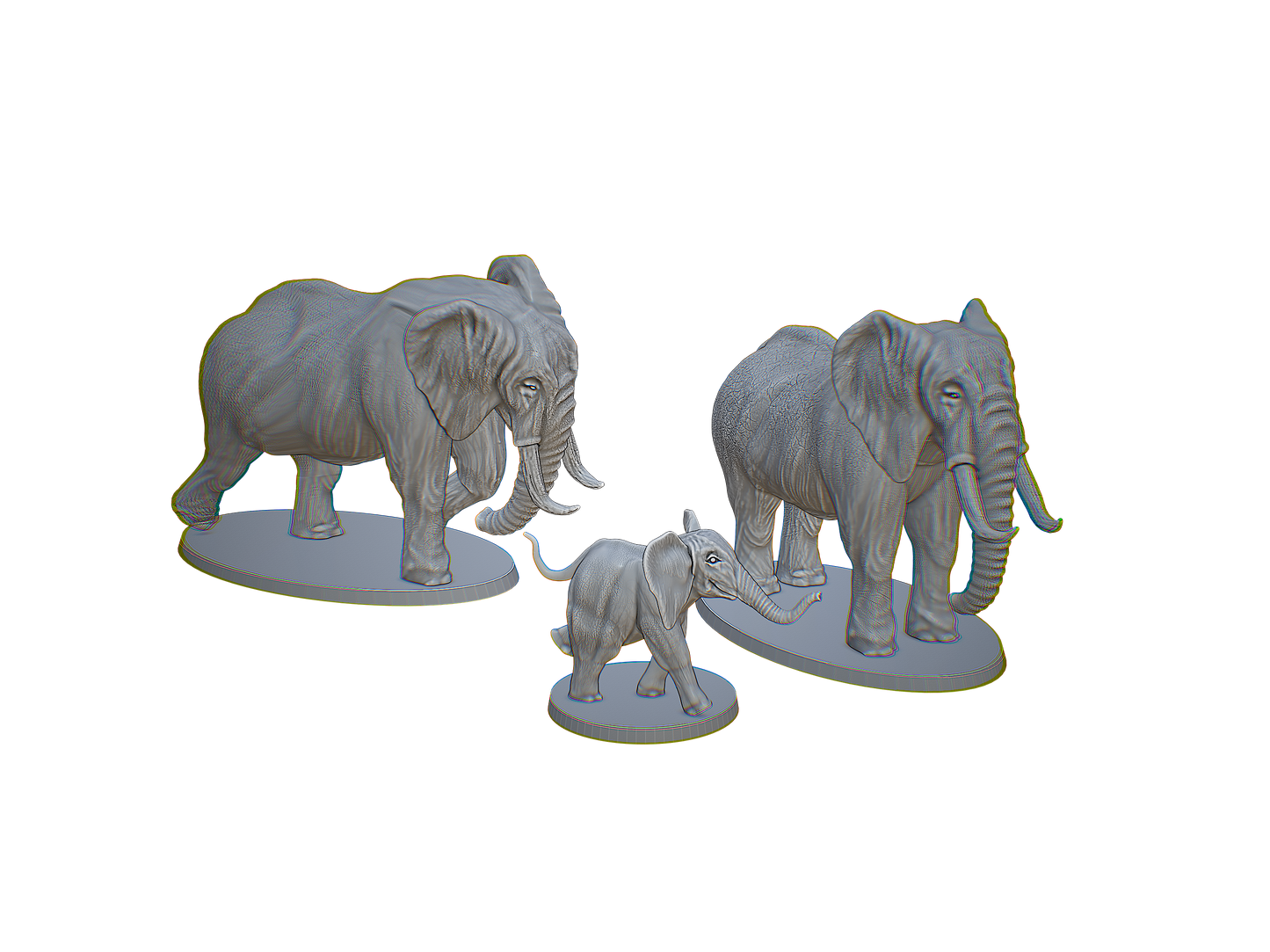 Elephant Family Group 1