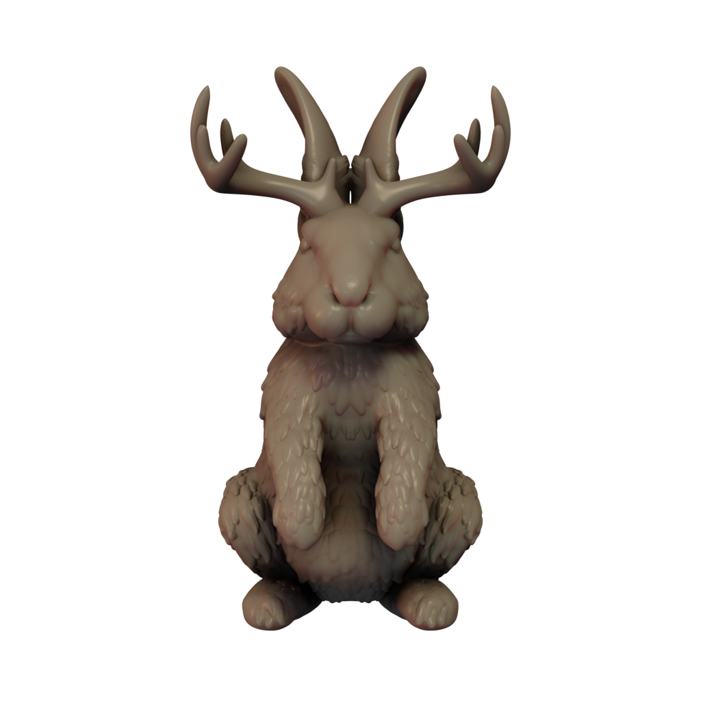 Jackalope Pose 1